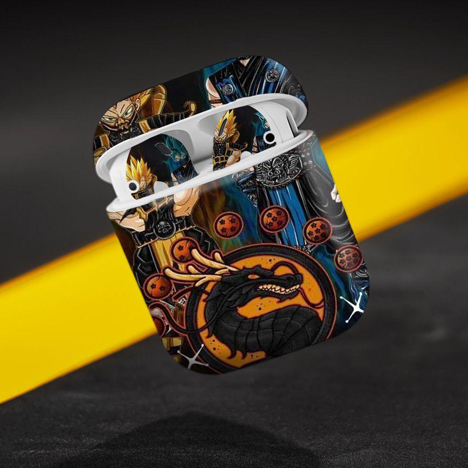 Miếng dán skin cho AirPods in hình Songoku Dragon Ball - 7vnr036