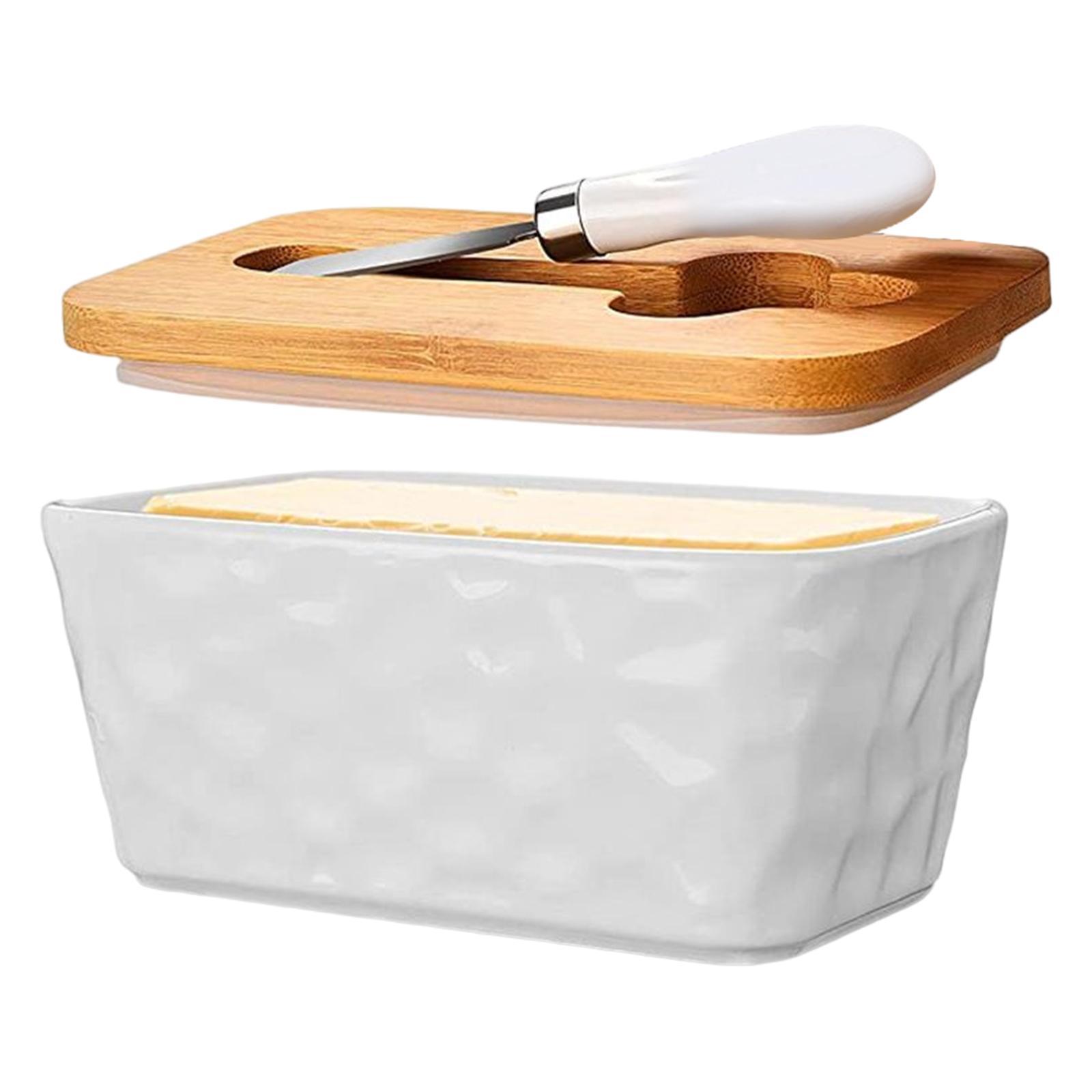 Butter Container with Butter for Countertop