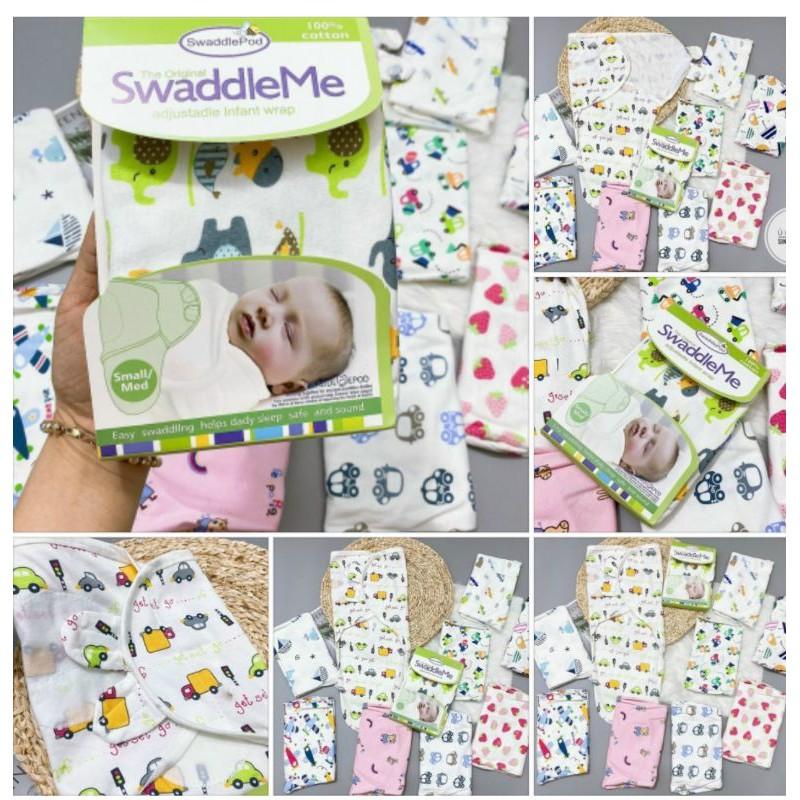 Ủ kén Cotton SwaddleMe hàng xịn