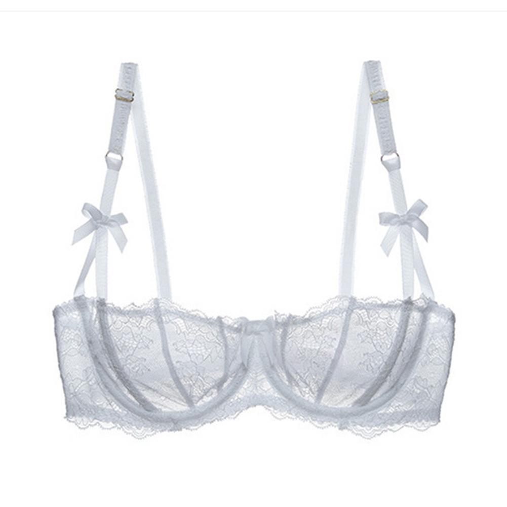 Gợi Cảm Nữ Áo Lót Siêu Mỏng Xem Qua Quần Lót Khoét Hở Ren Áo Bralette Quần Lót Nữ