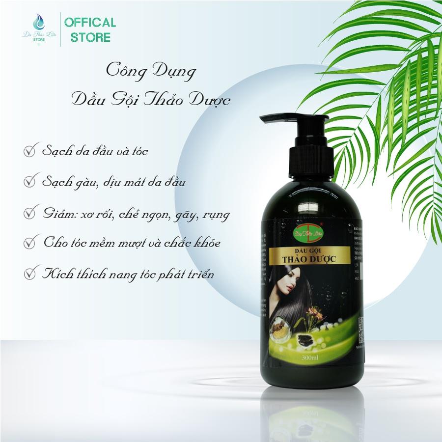 Dầu Gội Thảo Dược Dạ Thảo Liên 100% Thảo Dược Thiên Nhiên 300ml