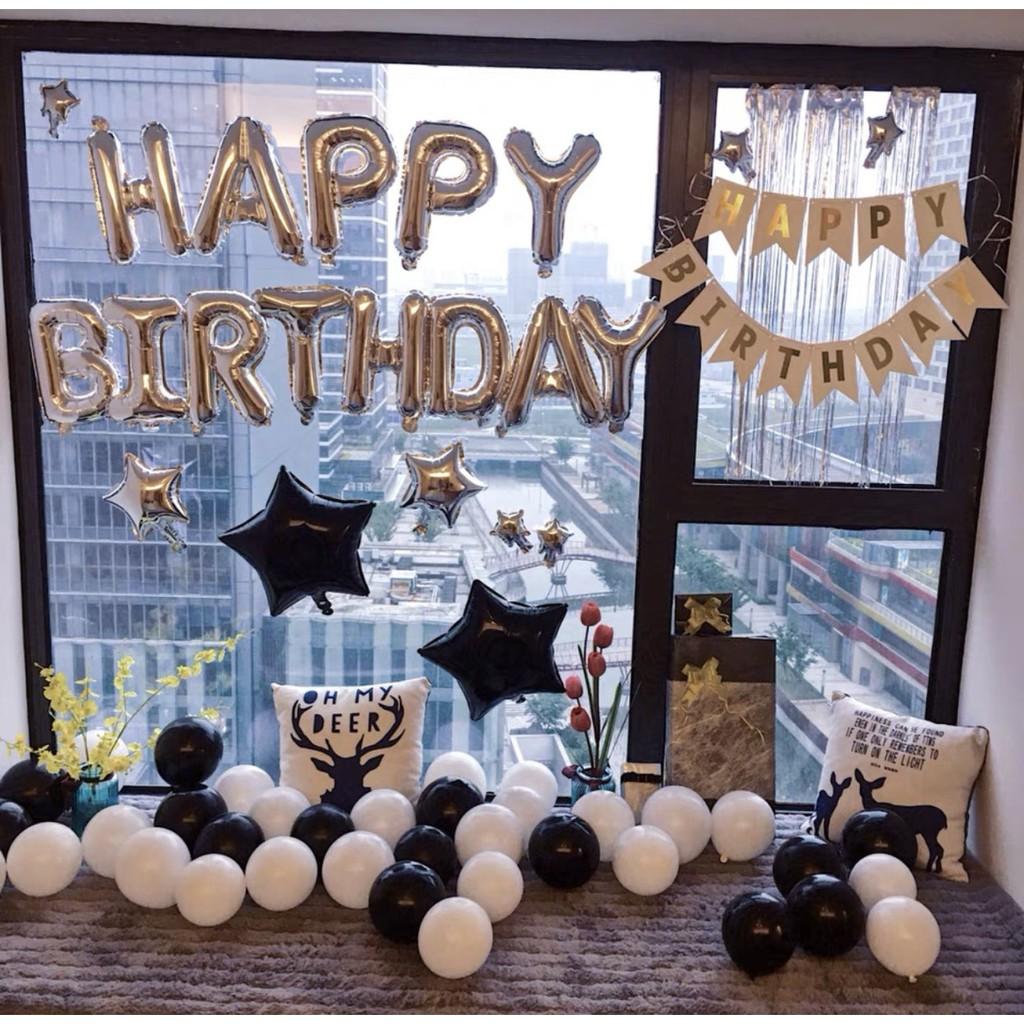 Dây Chữ Happy Birthday Trang Trí Sinh Nhật Cho Người Lớn, Trẻ Em Siêu Xinh, Siêu Tiện Lợi BB83