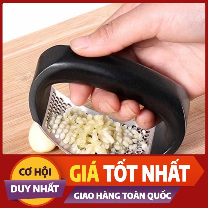 Dụng Cụ Dập Tỏi Inox,Ép Tỏi, Nghiền Tỏi Inox, Dụng Cụ Nghiền Tỏi Bằng Thép Không Gỉ, Nhỏ Gọn, Tiện Lợi