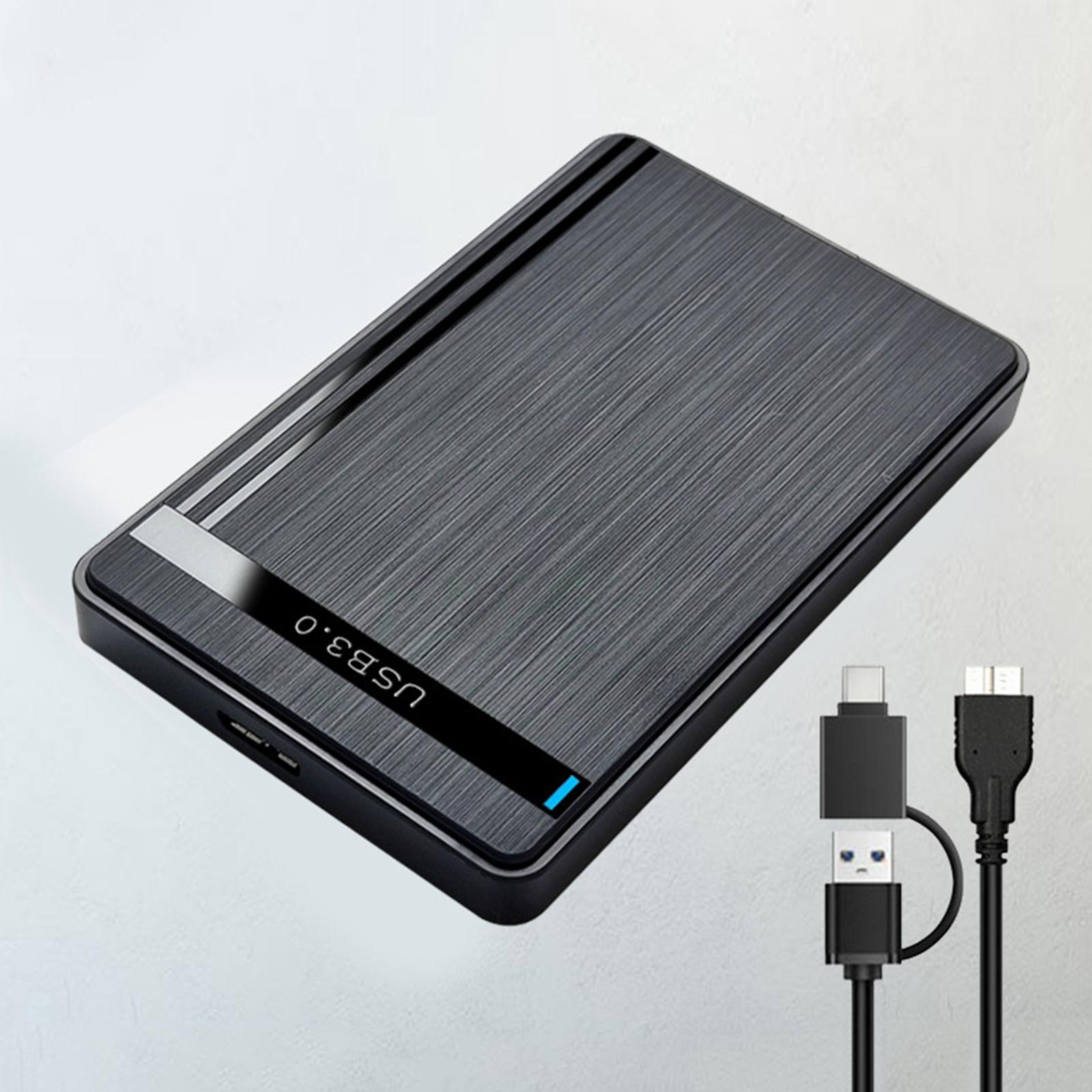 Portable 2.5" Enclosure Support Max 6TB External Disk Case for gaming lovers, students and professionals use.