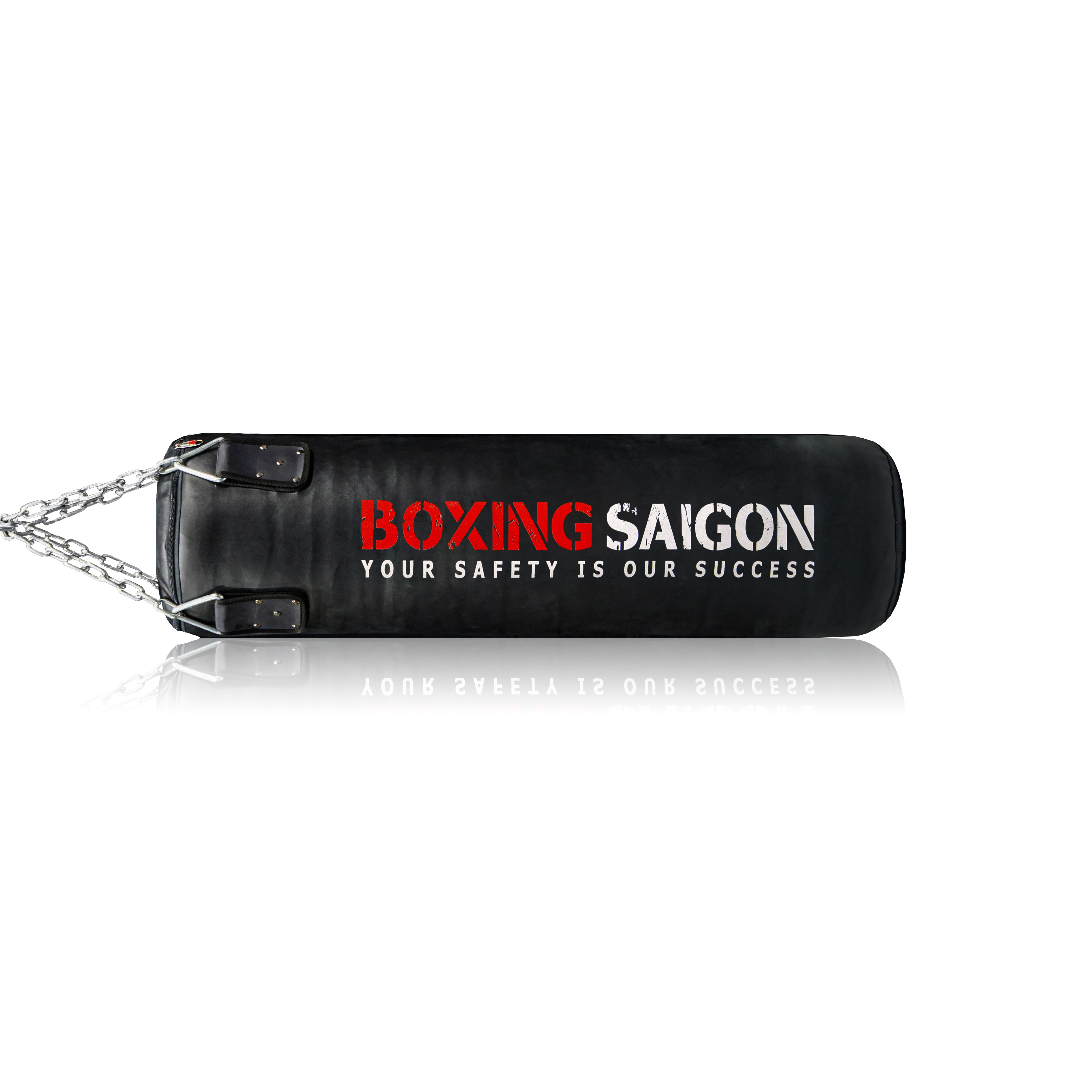 Bao cát đấm bốc dây xích 1m Boxing Saigon - Đen