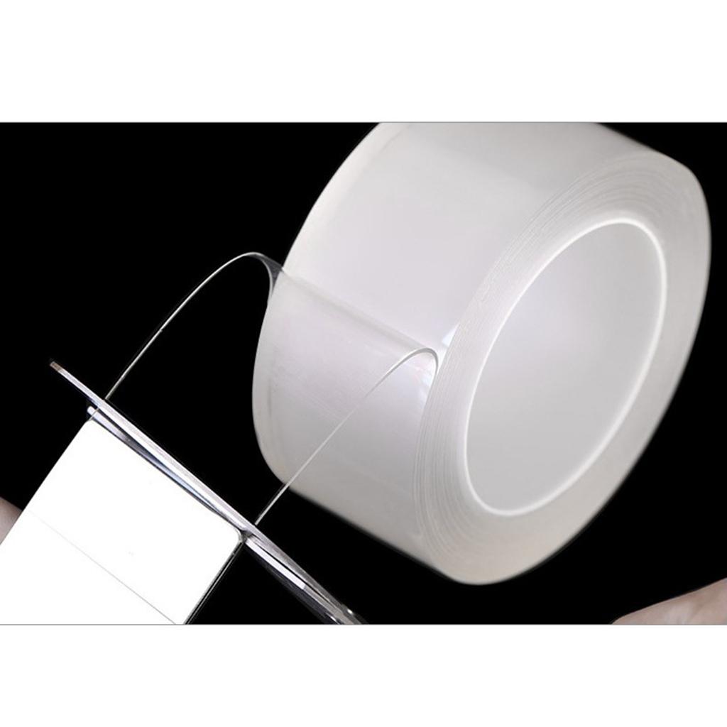 Traceless Adhesive Tape Invisible Gel Dual-sided for Smooth Surface