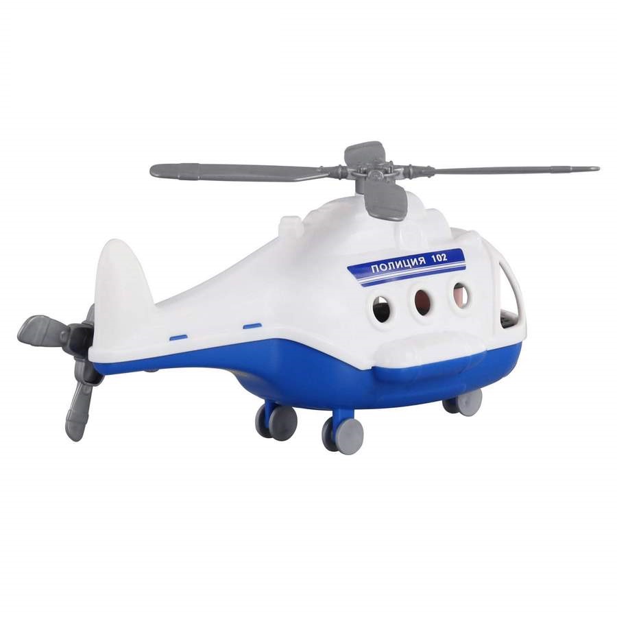 Máy bay trực thăng cảnh sát Alpha đồ chơi - Polesie Toys