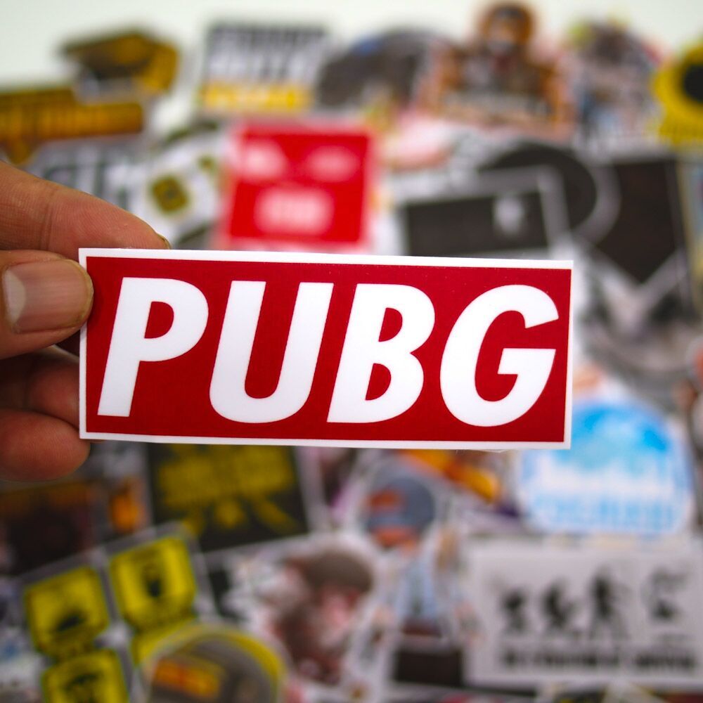 Set 100 Sticker hình dán - PUBG