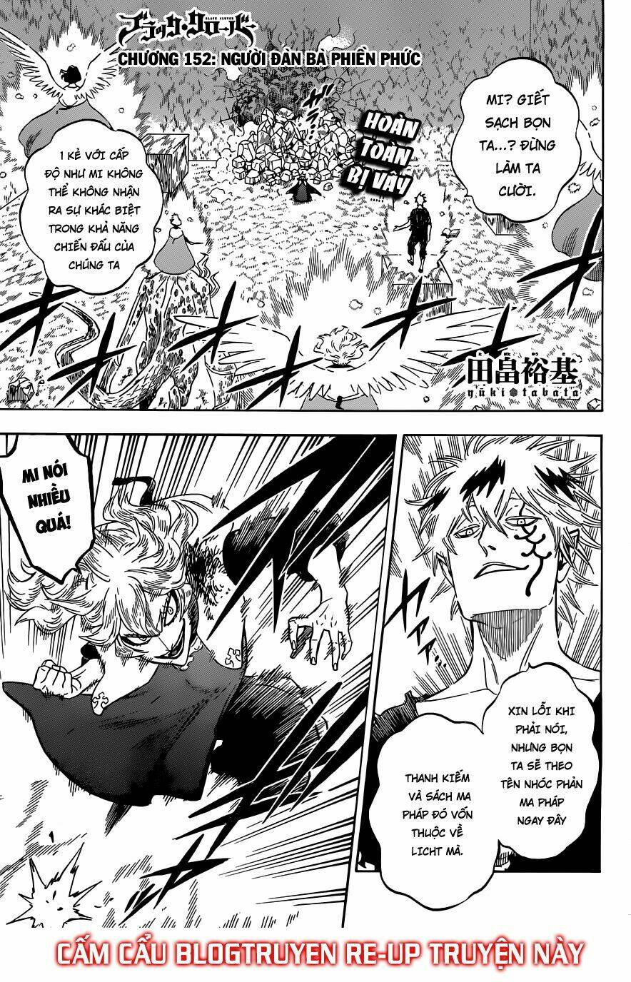 black clover - pháp sư không phép thuật chapter 152 1