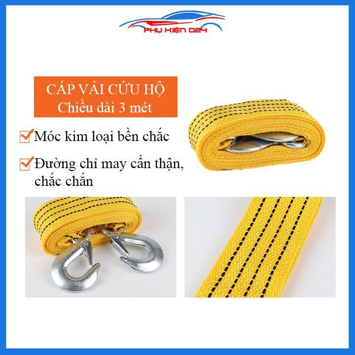 Bộ 9 món dụng cụ cứu hộ khẩn cấp ô tô khắc phục sự cố