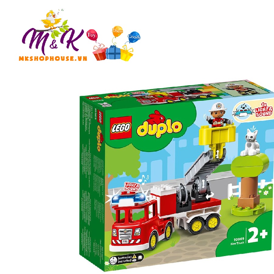 LEGO DUPLO 10969 Xe Cứu Hỏa (21 chi tiết)