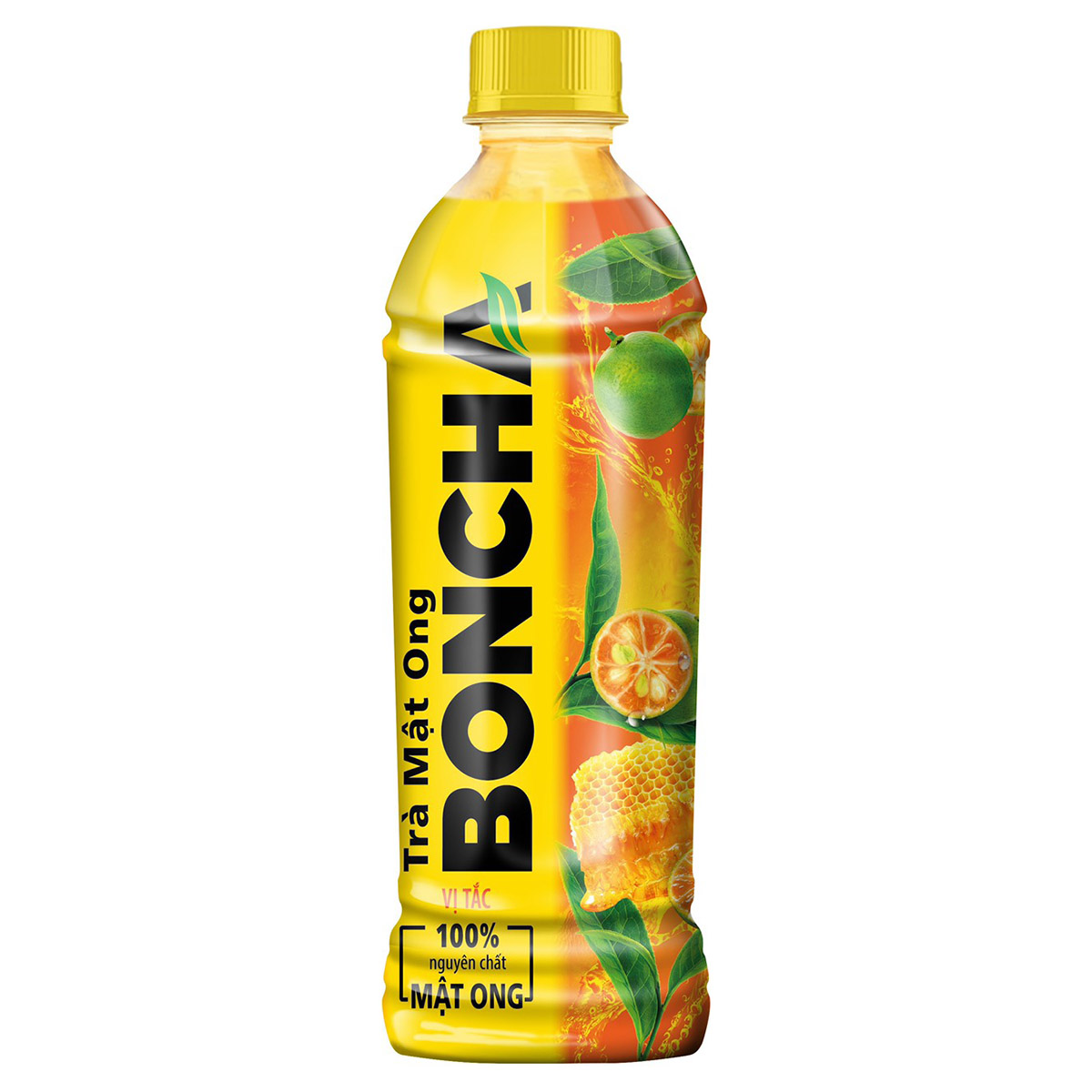 Thùng 24 Chai Trà Mật Ong vị Tắc BONCHA 450ml bao bì Tết