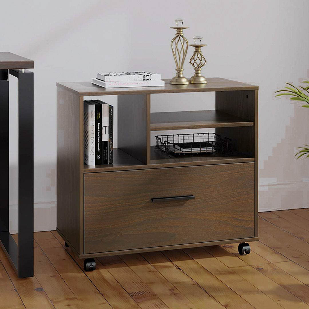 Kệ để máy in gỗ hiện đại SMLIFE Prisren