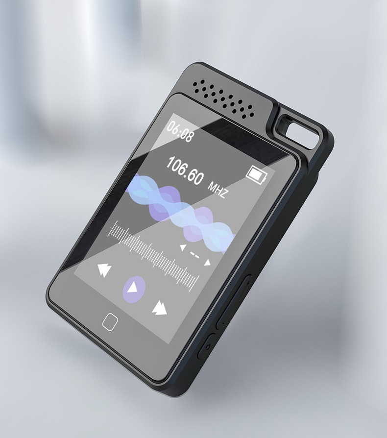 Máy Nghe Nhạc Hifi Di Động Có Loa Ngoài, Kết Nối Bluetooth 5.0, Kiểu Dáng Thể Thao Ruizu C1 Bộ Nhớ 32GB - Hàng Nhập Khẩu