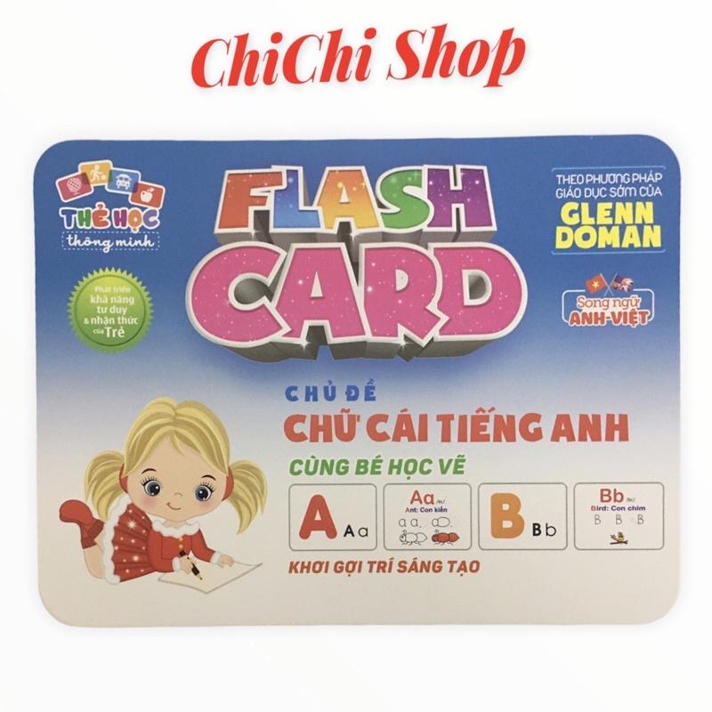 Thẻ Học Thông Minh,Thẻ FlashCards Chủ Đề Chữ Cái Tiếng Anh,Giúp Bé Học Tiếng Anh, Học Vẽ Sáng Tạo