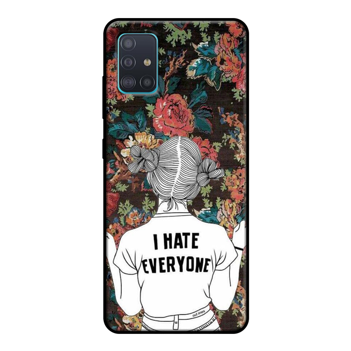 Ốp lưng điện thoại Samsung Galaxy A51 viền dẻo TPU BST Cô Nàng Cá Tính Mẫu 2