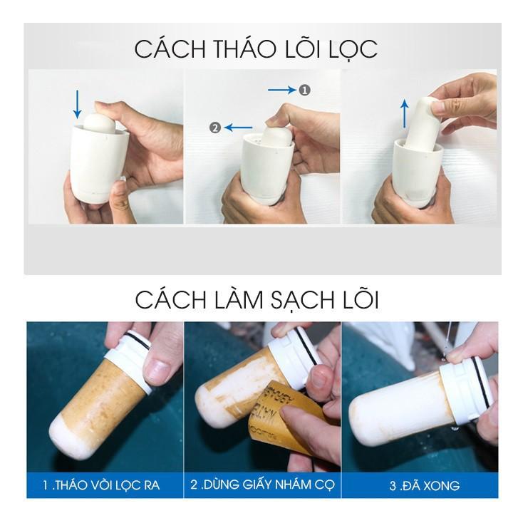 Lõi lọc thay thế cho máy lọc nước tại vòi Lishile Nhật Bản 7 cấp lọc