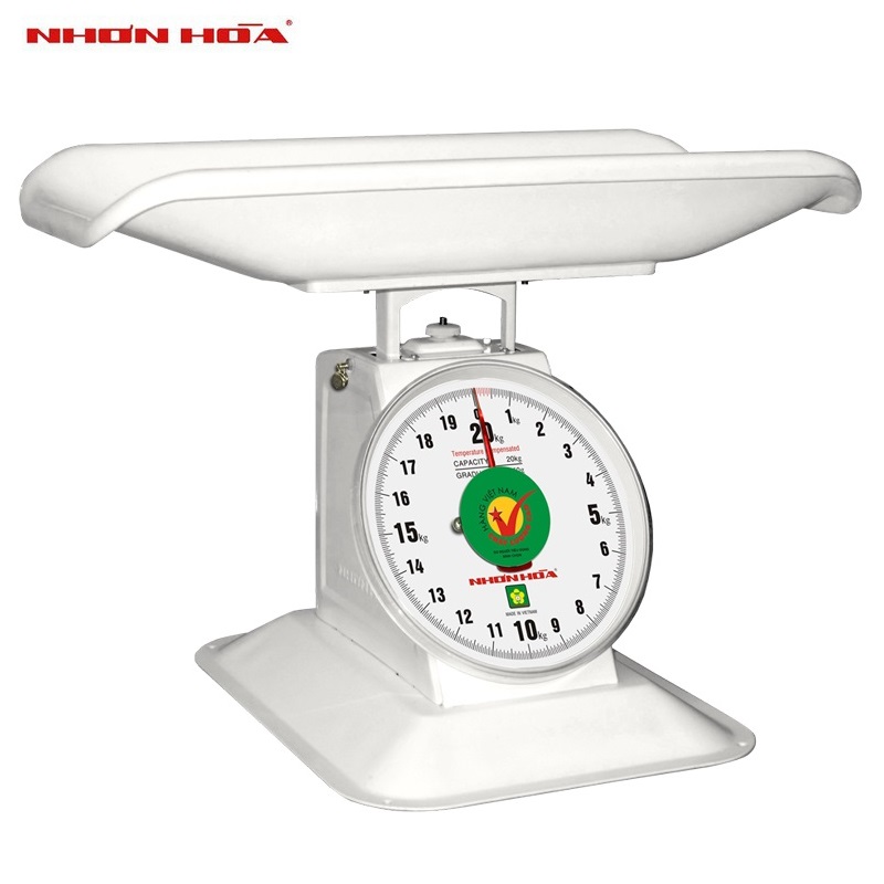 Cân Trẻ Sơ Sinh Nhơn Hòa 20Kg NHBS-20 - Hàng Chính Hãng