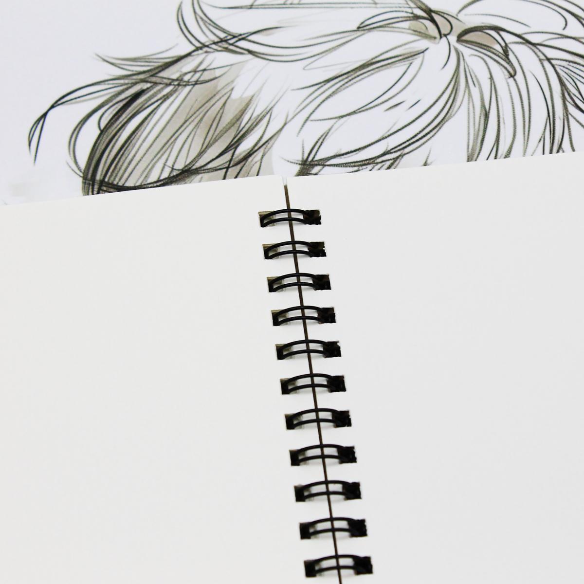 Tập Vẽ Lò Xo Art Journal A4 - 40 Trang 220gsm - The Sun - Manga Boy