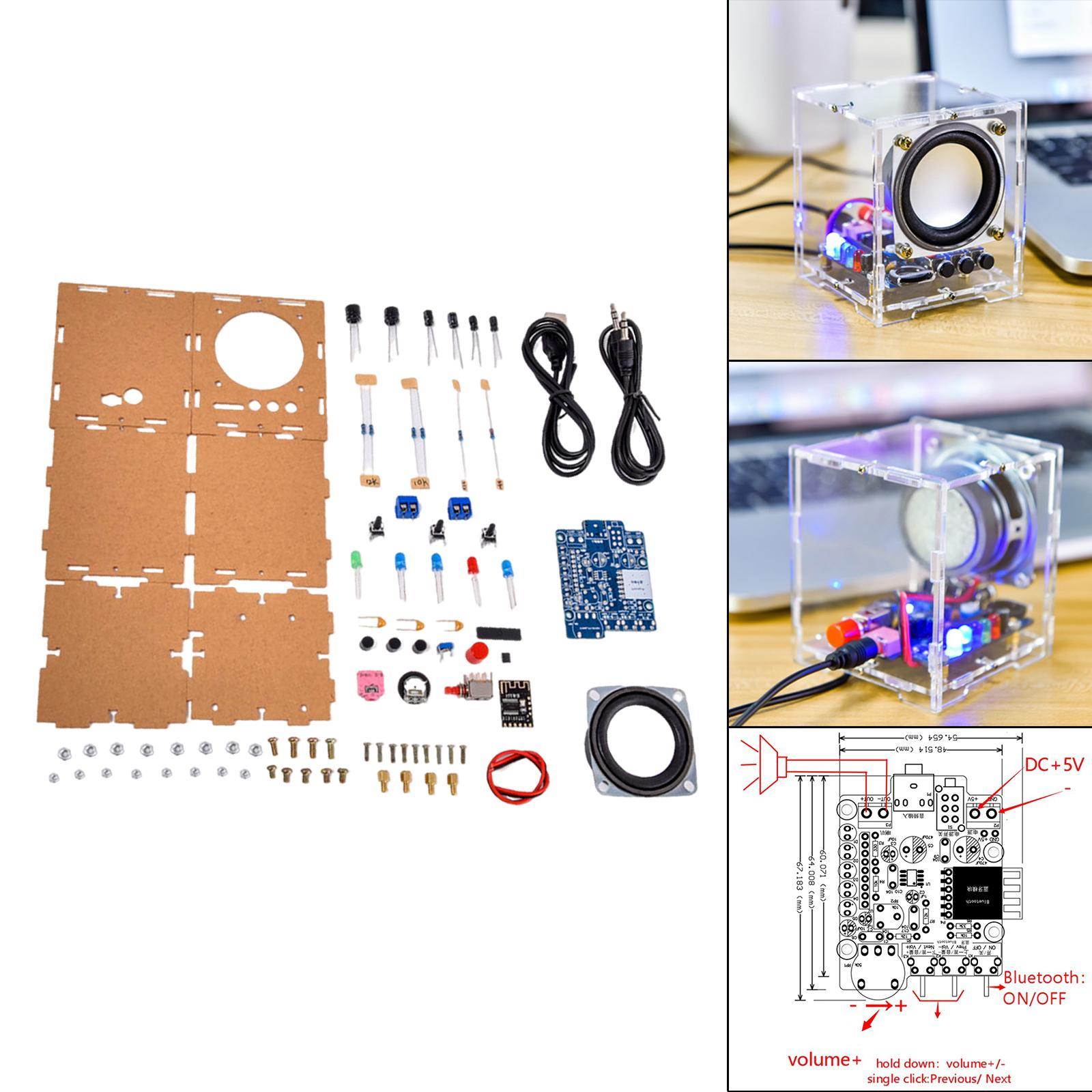 HU-009 3W Mini  Unit 5V DC Powered Sound Amplifier DIY  Components