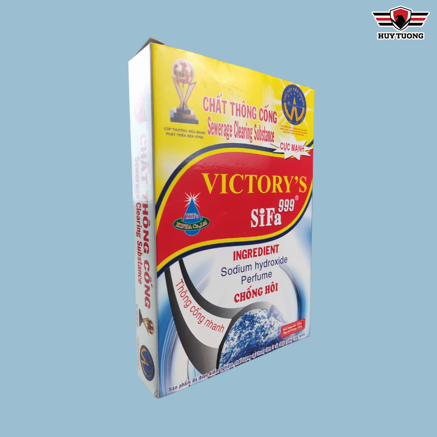 BỘ 2 hộp thông tắc cống sifa 200g cực mạnh , xử lí chông hôi trong 5 phút