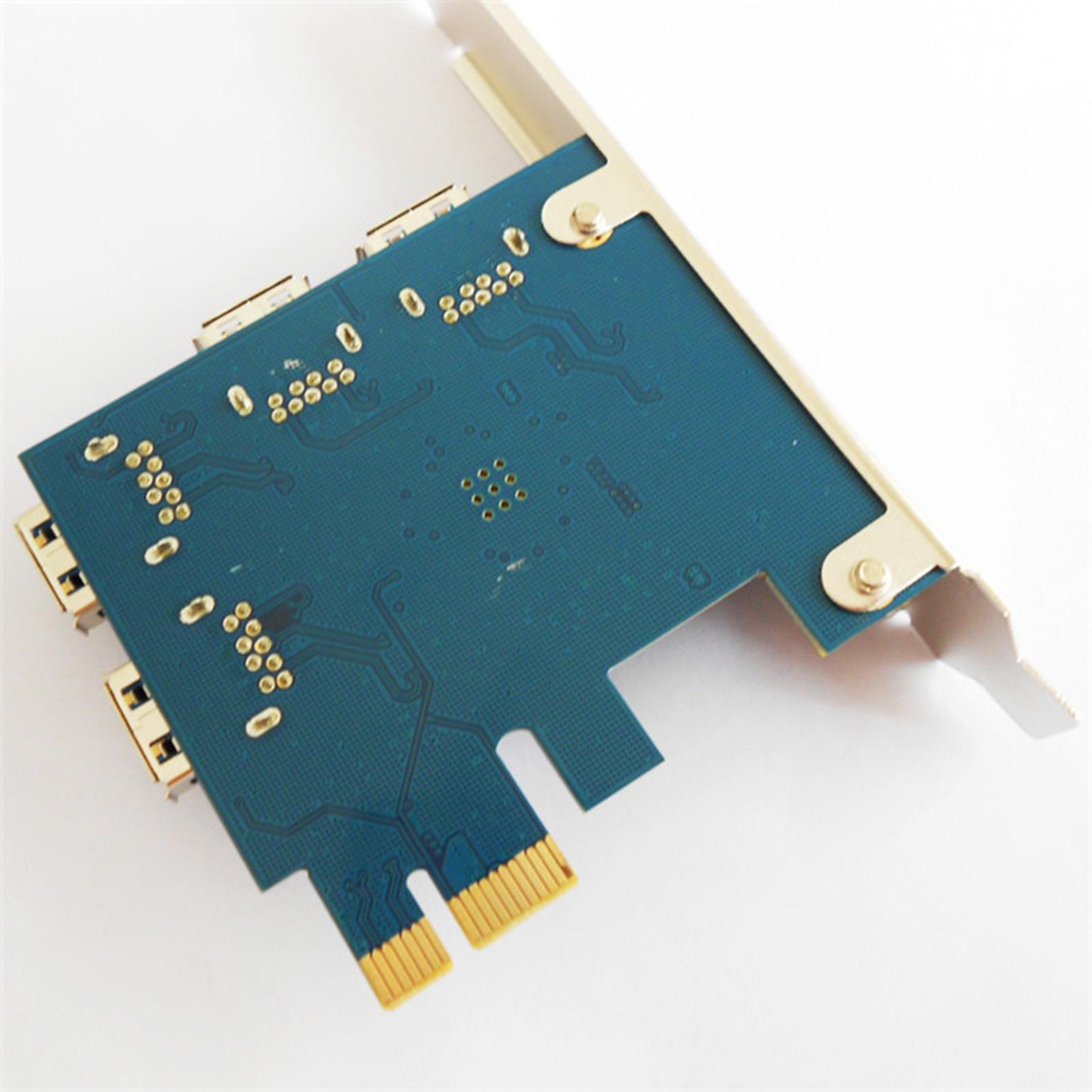 PCI-E 1 to 4  Slot 1x to 16x USB 3.0 Extender  Expansion