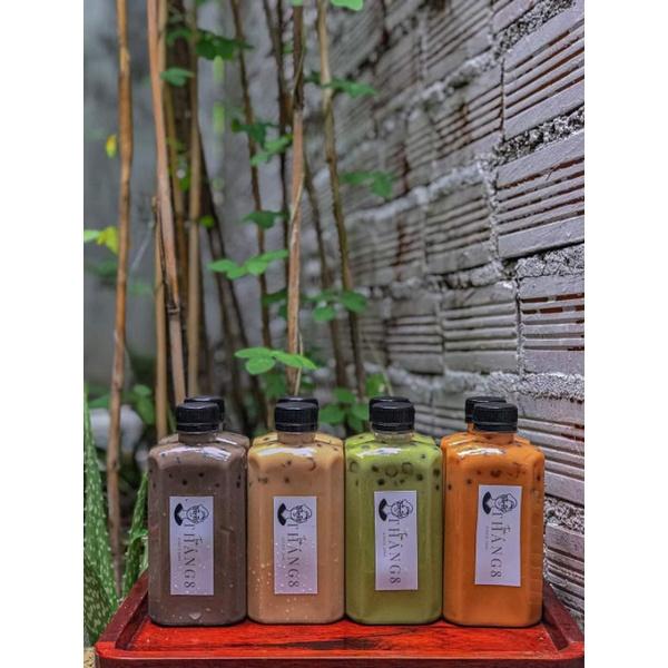 Chai Nhựa Đựng Trà Sữa 330ml -500ml Đã Kèm Nắp