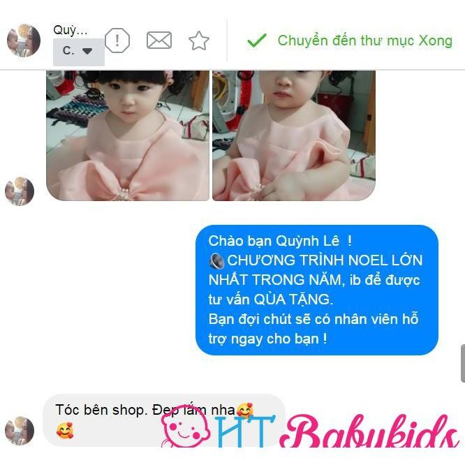 Băng Đô Đính Hoa Giả Phong Cách Hàn Quốc Dễ Thương Dành Cho Bé Gái