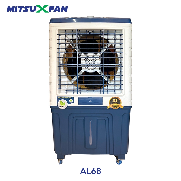 Máy Làm Mát MitsuXfan AL68 - Công Suất 6.500m³/h, Điều Khiển Từ Xa, Dung Tich 50 Lít, Tiết Kiệm Điện Năng, Hẹn Giờ Đến 6 Giờ, Hàng Chính Hãng