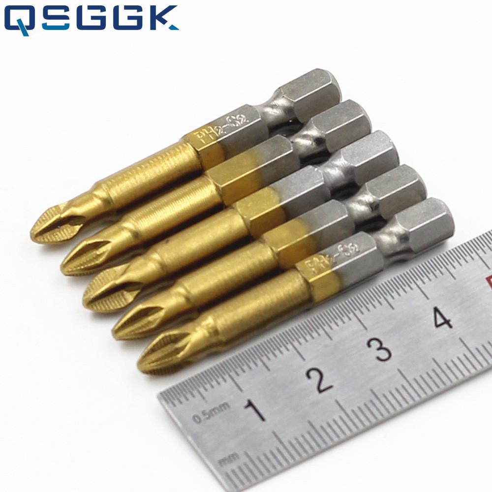 5/10 % Titan Bắp tualric Bits Thiết kế chống trượt 1/4 "