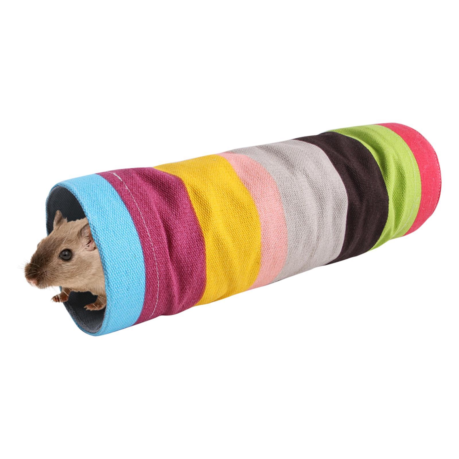 Hamster Tunnel Tubes Cage Toys For Small Animals Hamster Guinea