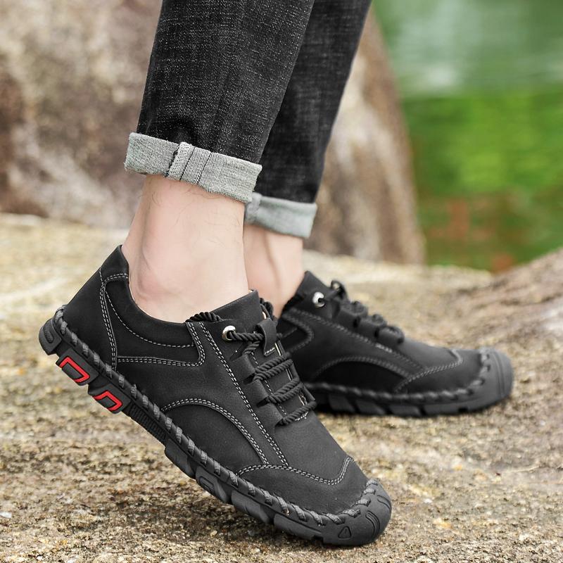 Giày Da Chạy Bộ Nam Chống Trượt Size 38-46