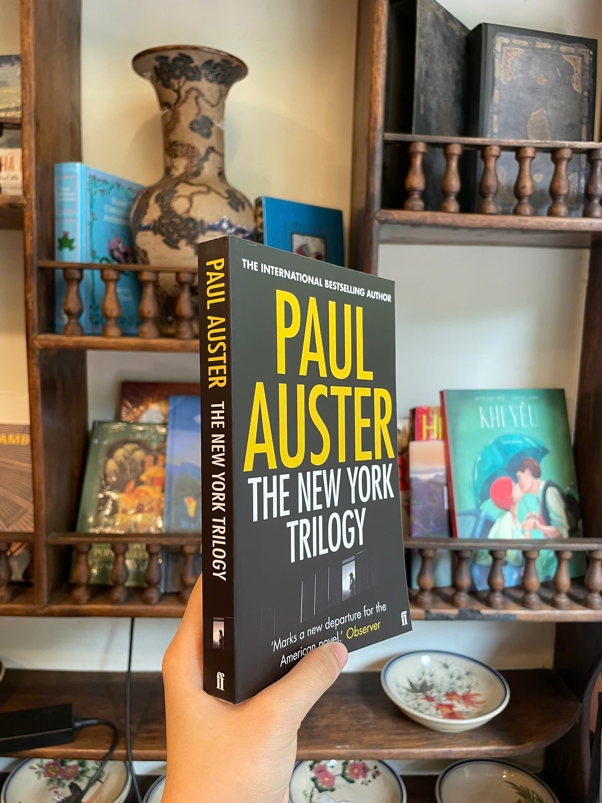 Sách - The New York Trilogy by Paul Auster - Tiểu thuyết tiếng Anh/ Fiction/ English