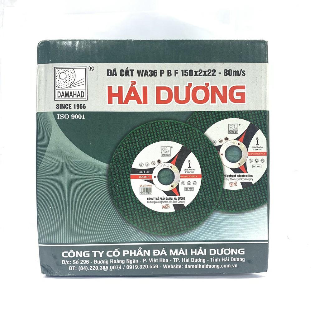 Đá cắt 150.2.22 xanh cho máy cắt chuyên dụng