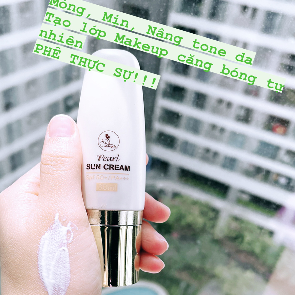 Kem Chống Nắng Pearl Sun Cream SPF 50 PA+++ Mini Garden