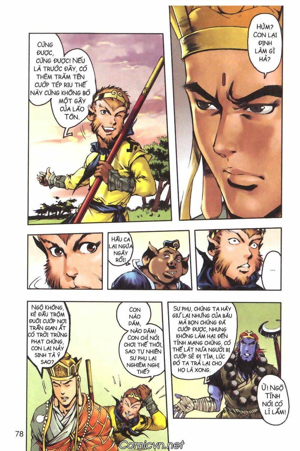 tây du ký màu chapter 132 10
