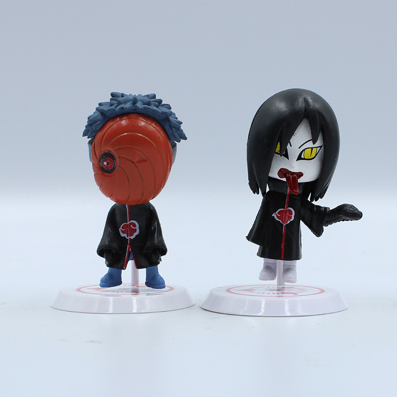 Set Combo 11 Mô Hình Nhân Vật Hoạt Hình Naruto Shippuden Konan Zetsu Deidara Kisame Hoshigaki Itachi Tobi Orochimaru Hidan Sasori Kakuzu Nagato Uzumaki (Pain) Cao Cấp