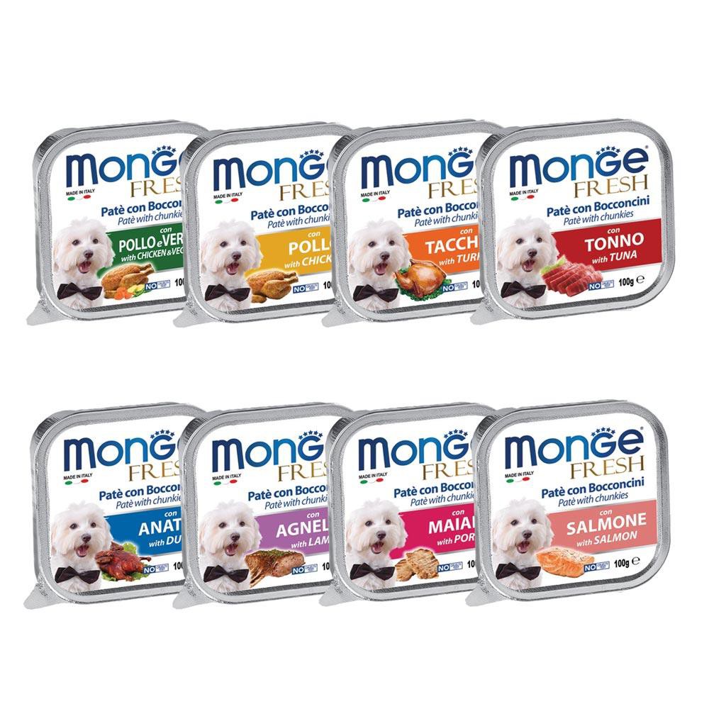 Pate Monge Cho Chó Thơm Ngon Đủ Vị 100g