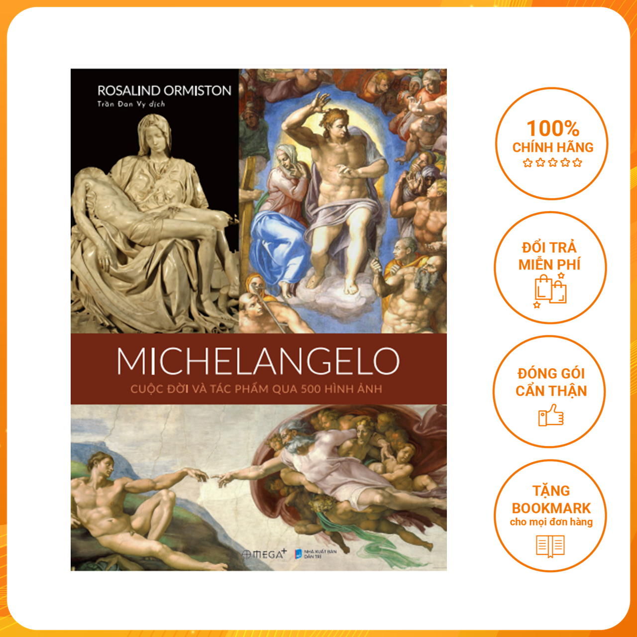 Michelangelo: Cuộc Đời Và Tác Phẩm Qua 500 Bức Ảnh