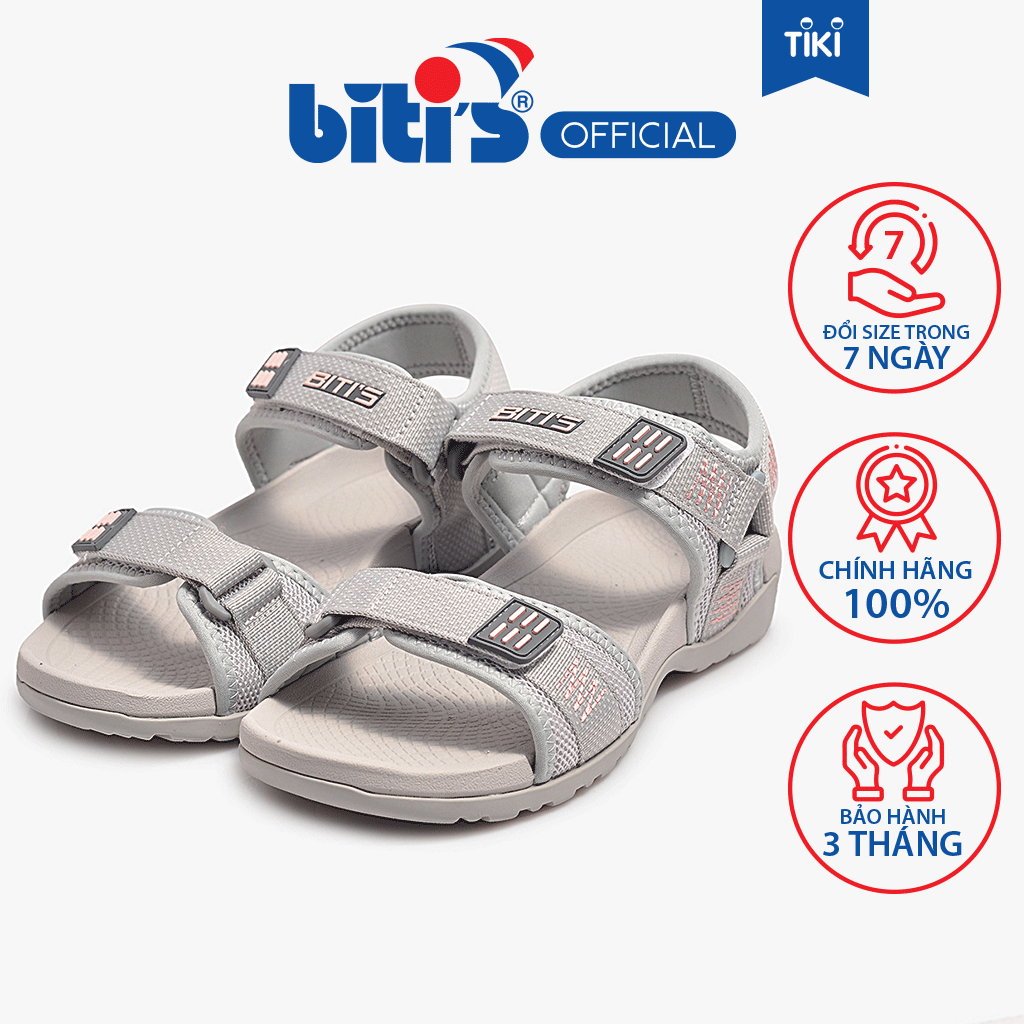 Sandal Thông Dụng Nữ Biti's BYW000200XAM (Xám)