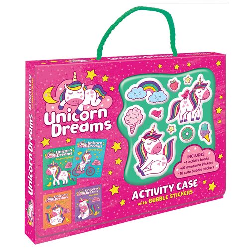 Bubble Sticker Activity Case - Unicorn Dreams