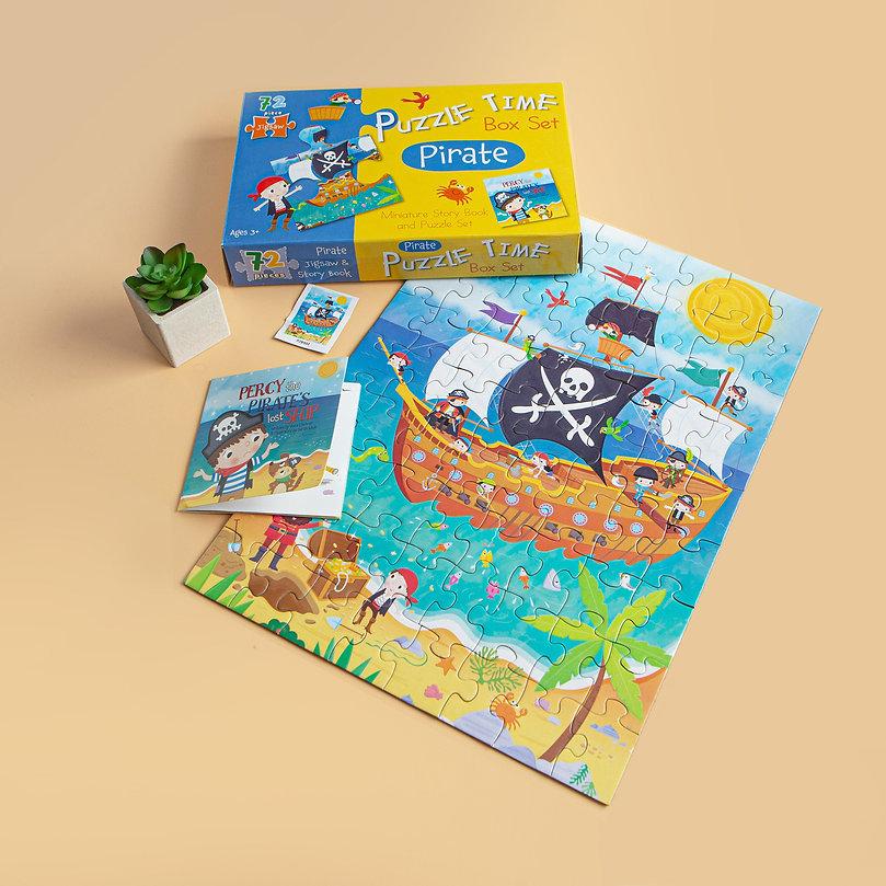 Puzzle Time Box Set: Pirate