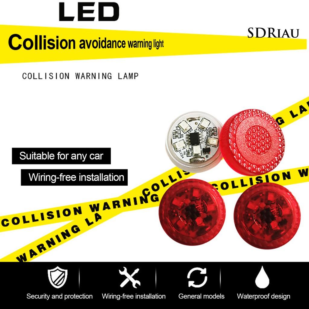 Bộ 2 Đèn Led Cảnh Báo Chống Va Chạm Cho Cửa Xe Hơi 5smd