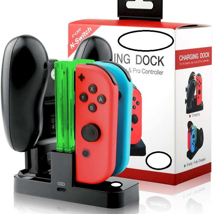 Bộ dock sạc đa năng cho MÁY Nintendo Switch Hàng nhập khẩu