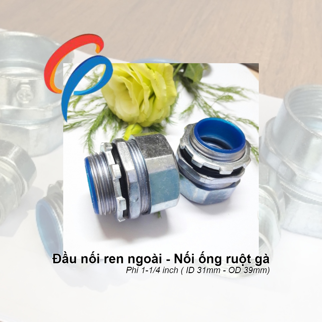 Đầu nối ren ngoài 1-1/4 inch