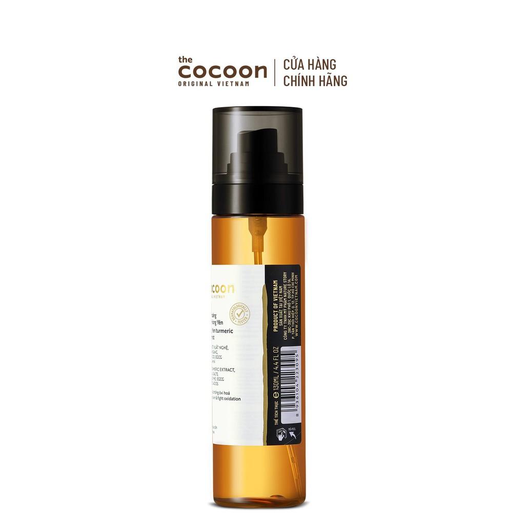 Xịt khoáng nghệ Hưng Yên Cocoon giúp sáng da và ngăn ngừa oxy hóa Cocoon 130ml