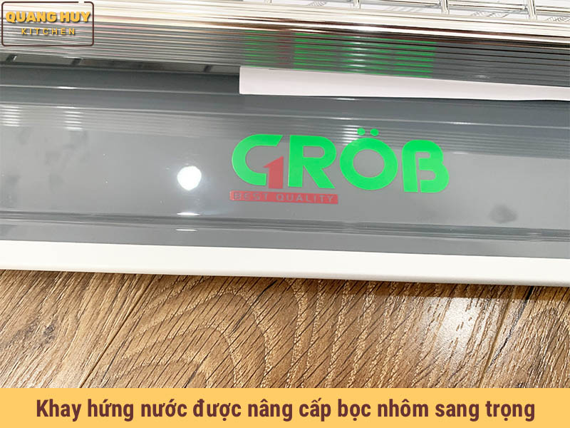 Giá úp bát 2 tầng cố định inox bóng cho tủ bếp trên
