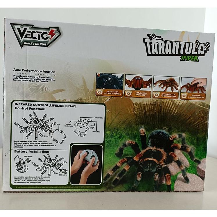 Đồ chơi robot nhện Tarantula &amp; rắn chuông sát thủ điều khiển từ xa thương hiệu VECTO