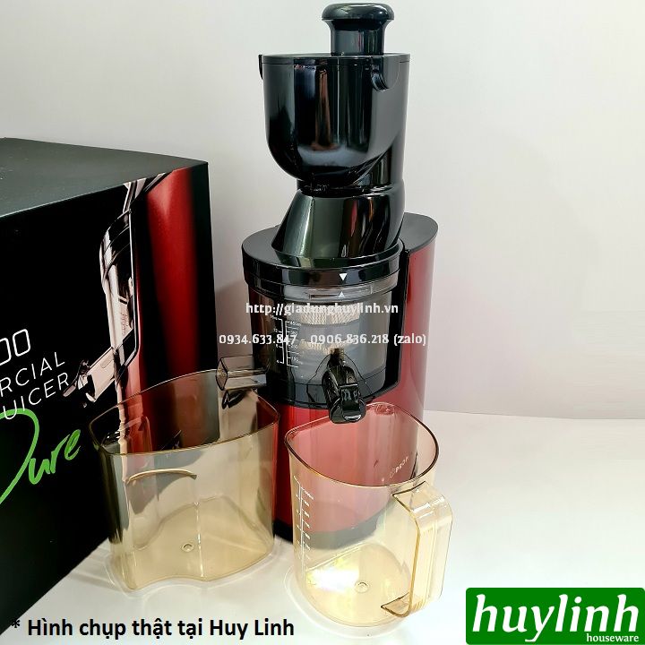 Máy Ép Hoa Quả Chậm Cao Cấp Nhãn Hiệu Promix PM-800 Ép Và Giữ Nguyên Chất Dinh Dưỡng