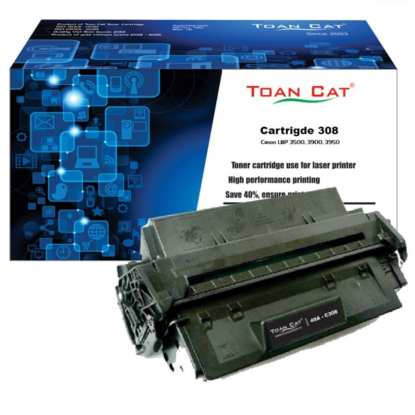 Hộp mực in Toàn Cát 49A - Catridge 308 dùng cho máy in Canon LBP 3300 - HÀNG CHÍNH HÃNG